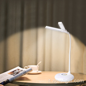 Lampada da tavolo a LED per ufficio pieghevole